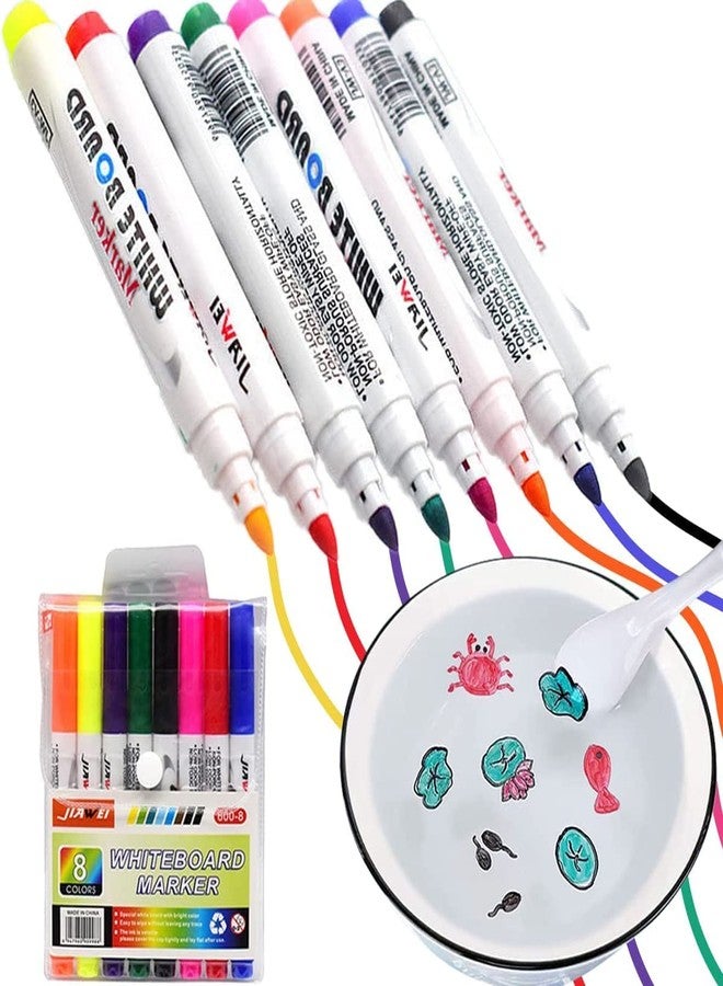 Dec Kitchenpro Floating water pen with Spoon Doodle Pen Children's Colorful Marker Pen Magical Water Painting Pen (Multicolor Pack of 12) - Image 1
